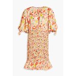 BYTIMO peach Shirred floral Photo 2