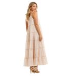 Anthropologie Senorita Maxi Dress - Biscuit Gingham Photo 5