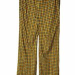 Urban Outfitters Colette Pull on Plaid Pants in Marigold Multi Small Photo 5
