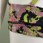 Lululemon  Energy Luxtreme Sports Bra Multi Strap Cross Back Floral Highlight 6 Photo 5