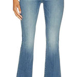 Mother The Hustler Ankle Fray in Healing Jar Blue Size 26 Photo 0