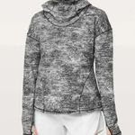Lululemon  Pullover Forever Endeavour Long Sleeve in Jacquard White Black size 8 Photo 0