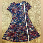 Plenty By Tracy Reese Plenty Tracy Reece Multicolor Short Sleeve Drop Waist A-Line Dress Size 2 Color Photo 7