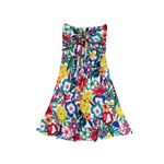 Boden Lilah Multiway Dress Size 6 Halter Strapless Smocked Back Colorful Floral Blue Photo 3