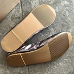 Journee Collection  Lindy2 Ballet Flat Pewter Faux Leather Size 7.5 M, New in Box Photo 3