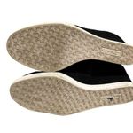 Linea paolo SZ 11 black Suede wedge sneaker heel women’s casual streetwear shoes Photo 3