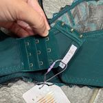 Savage X Fenty Shining Star Embroidered Unlined Demi Bra Wildflower Blue 36C Size undefined Photo 6