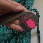 No Boundaries NWT  exotic snakeskin print cheeky one piece swimsuit, size large Photo 8