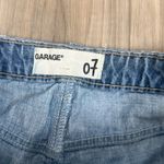 Garage  high waisted festival distressed denim shorts size 7 Photo 1