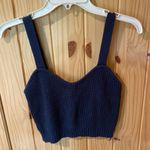 Z Supply  Dark Blue Knit Tank Top Photo 0