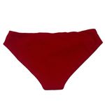 MELISSA ODABASH NWT $206 Angola Bikini‎ Bottoms 6 M Red Photo 2