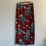 Tommy Bahama Hawaiian floral wrap skirt vintage Photo 1