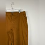 Garnet Hill Burned Orange Cropped Wide Leg Chinos Pants Women’s Sz 18 Photo 4