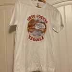 Bella Canvas Jose Cuervo Graphic T Shirt Adult Small White Short Sleeve  Tag Photo 0