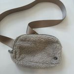 Lululemon athletica Cream Sherpa Crossbody Belt Bag Photo 3