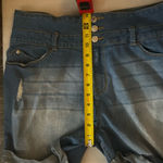 Ymi  Curvy Fit Blue Denim Short Plus Size 19/34 Costal Cowgirl Festival Y2K Retro Photo 6