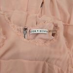 Alice + Olivia  Ruffle Cold Shoulder Mini Dress Size 2 Photo 7