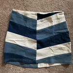 Altar'd State Zip Up Denim Mini Skirt Photo 0