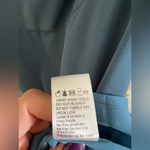 Lucca Couture NWT Lucca Women's Blue Chiffon Dress / Off-The-Shoulder Small Sleeves Size Med Photo 5