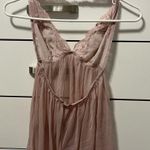 Victoria's Secret  Pale Pink Sheer Babydoll Lingerie Photo 2