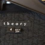 Theory Size 4 Dressy Jacket Tweed Quilted & Solid Photo 2