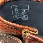 Dr. Martens Pendleton Biker Boots Leather Aztec Grunge Edgy Feminine Women 8 Photo 3