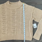 Free People Free People Bell Song Knit Sweater - Size S - Sandcastle - NWT Photo 10