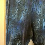 Liz Lange  Blue and Black Patterned Leggings large Photo 6