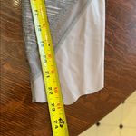 Lululemon  Gray leggings with scalloped bottom Photo 8