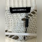 525 America NWOT Revolve  High Neck Scalloped Knit Sweater Size M Photo 7