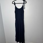Michael Stars  navy wide leg jumpsuit size large Photo 1