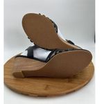 Susina Women's Black Gladiator Ankle Strap Terra Wedge Sandal 9 Photo 6