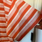 Abound  Striped Hooded Cover-Up Beach Swim Pool Resort Tunic Dress‎ L Photo 4