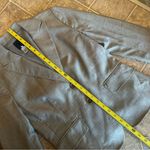 J.Crew Womens Gray Slim Business Blazer Suit Jacket Size 2 100% Wool/Polyester Photo 3