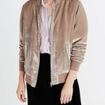 Madewell Velvet Bomber Jacket Photo 0