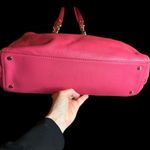 Kate Spade  Cobble Hill Andee Fushia Leather Satchel w/ Goldtone Chain Straps Photo 8