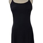 City Triangles Vtg 80s Little Black Dress Silver Mesh Straps S Whimsey goth S/M Photo 0