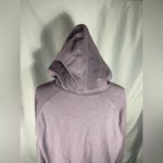 Eddie Bauer Womens Zip Long Sleeve Hooded Sweat Jacket Purple Gray Sz XXL Photo 5