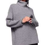 Free People Slouchy Oversized Boho Relaxed Tunic Sweater Size xs Reverse Hem Photo 0