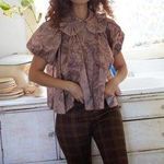 Selkie NWT  autumn toile cream puff blouse Photo 0