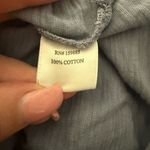 Bobi  Los Angeles Grey/Blue center seam relaxed long sleeve Photo 3