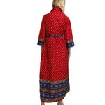 Vintage Constantine’s Las Vegas Red Printed Quilted Dress Pinup Retro 50’s Dress Size 12 Photo 1