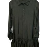 J.Crew Women’s Amelia Popover Shirtdress in drapey viscose twill Size XS #CF660 Photo 4