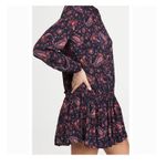 Rebecca Taylor La Vie  Long Sleeve Madeline Mini Dress Large Paisley Boho Photo 8