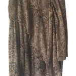 Rampage Y2k Women's Size Small Mob Wives Cheetah Print Tiered Chiffon Skirt Photo 0