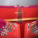Johnny Was NWT Wave Surf One Piece Neoprene Orange Pink Floral Swim Suit $298 Photo 12