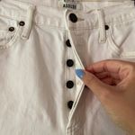 AGOLDE White Nico High Rise Jeans Button Fly Skinny High Waist Women's size 26 Photo 4