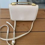 NWOT BCBG Coco Mini Satchel Faux Leather Crossbody CREAM Small Bag Photo 6