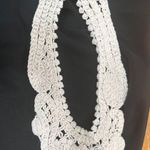 American Dream Black Sheer Cover Up Tunic Crochet Shoulders Lace Detail Size 2X Photo 7