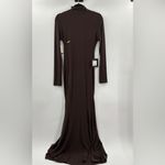 Norma Kamali  x REVOLVE Fishtail Gown in Chocolate Photo 5